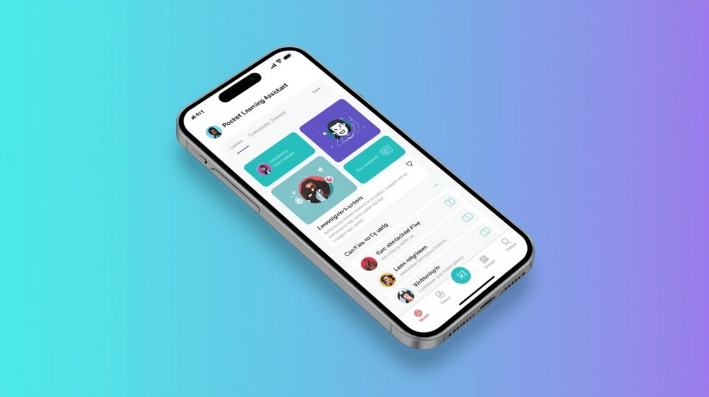 Cepte taşıdığınız eğitim yardımcısı.