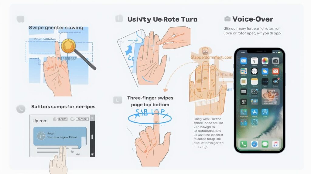 VoiceOver ile Günlük Kullanım İpuçları
