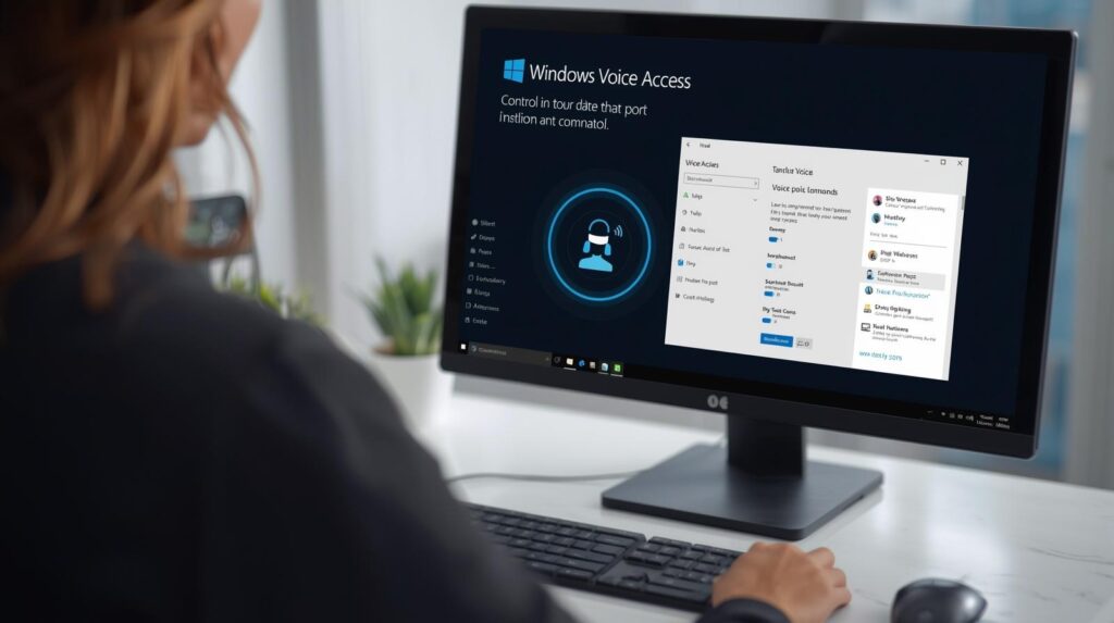 Sesinizle bilgisayarınızı yönetin.